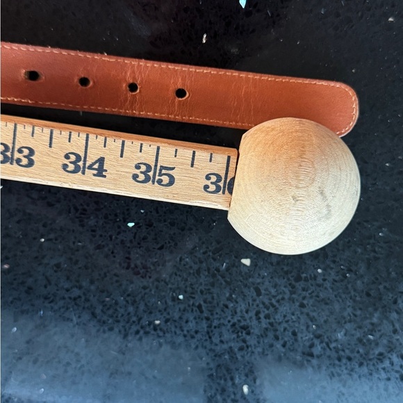 Coach Belt,Belt with Gold Buckle - Picture 4 of 7